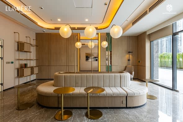 Mục Sở Thị Hệ Tiện Ích Tầng 1 Tòa Aura - LUMIÈRE Evergreen